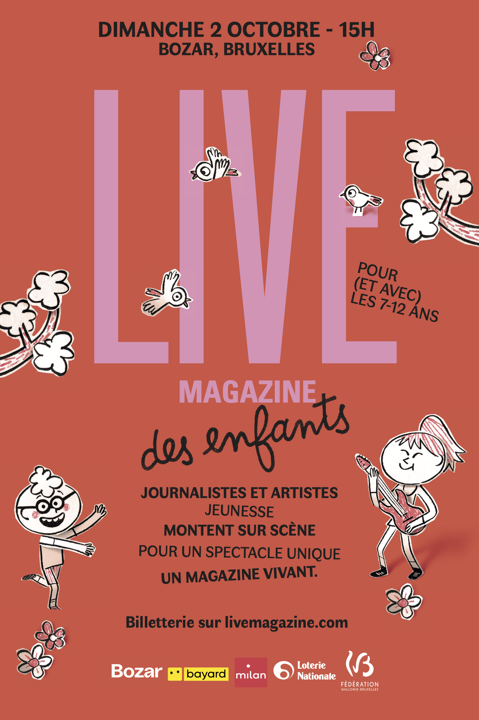 Live Magazine enfants Bozar 2022